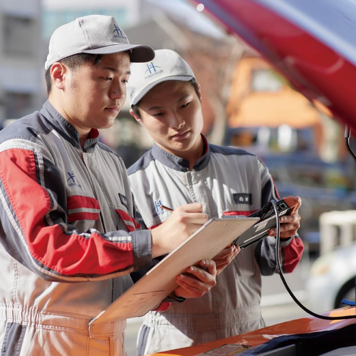 自動車整備科履修の様子