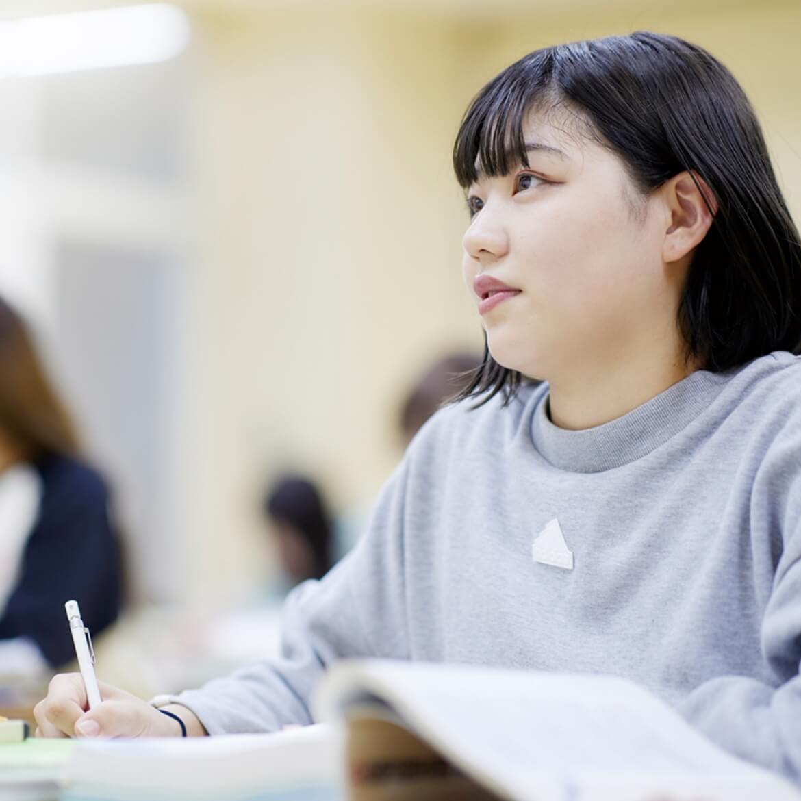 医療福祉秘書科履修の様子