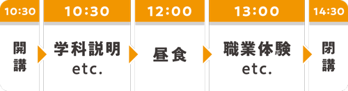 1日のスケジュール